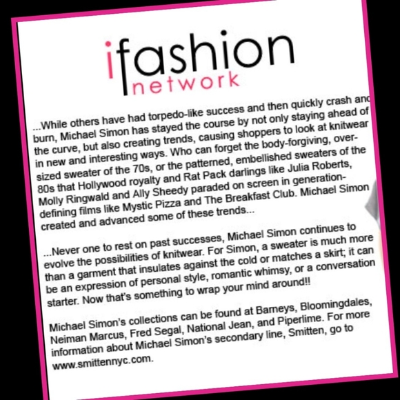 ❄️ "RARE" Michael Simon New York - Picture 5 of 7